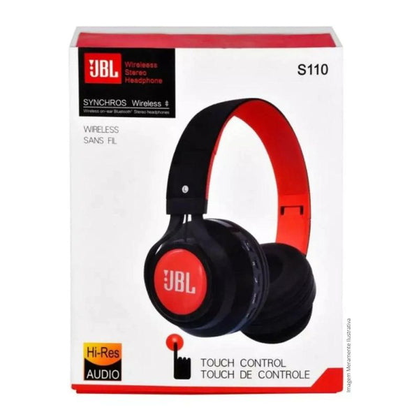 Fone JBL S110 Bluetooth Headfone Wireless + Frete Grátis + Envio Imediato + Brinde