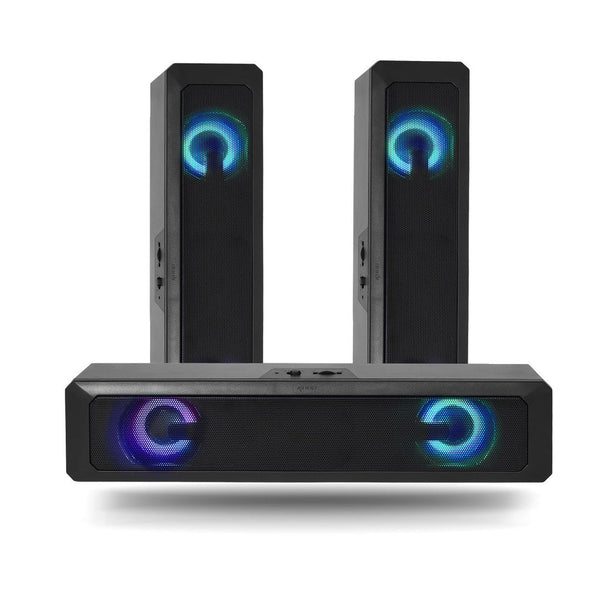 Caixa de Som Gamer Soundbar Profissional LED + Frete Grátis + Envio Imediato + Brinde