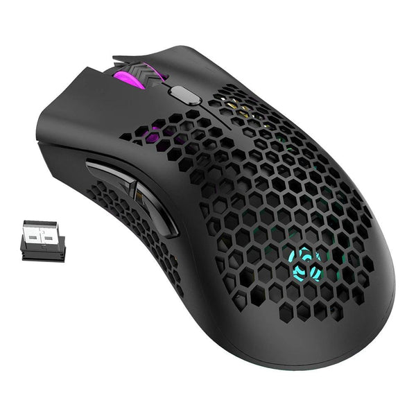 Mouse Gamer BM600 RGB - 2.4ghz Sem Fio (7 botões)